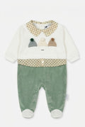 AM Kids - Tutina in ciniglia con cappellini