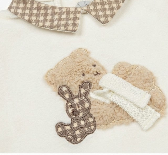 AM Kids - Tutina in ciniglia con orsetti