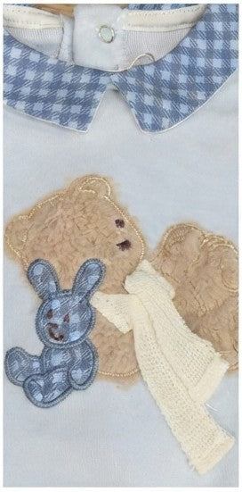 AM Kids - Tutina in ciniglia con orsetti