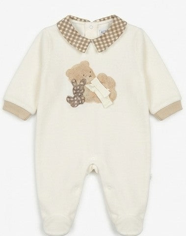 AM Kids - Tutina in ciniglia con orsetti