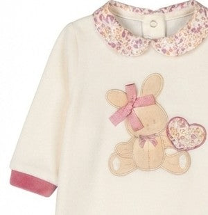 AM Kids - Tutina in ciniglia con orsetto