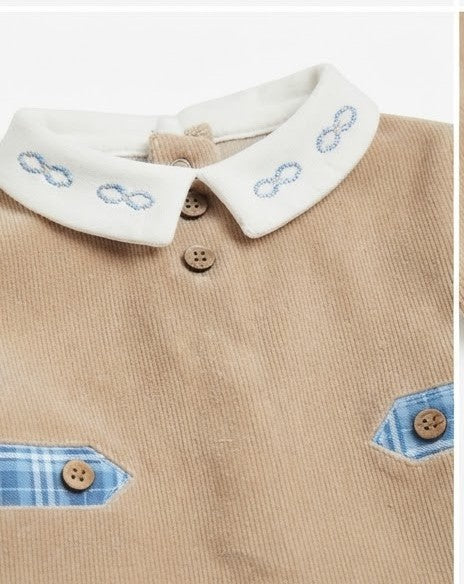 AM Kids - Tutina in ciniglia due pezzi