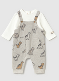 AM Kids - Tutina salopette jacquard