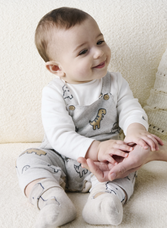 AM Kids - Tutina salopette jacquard