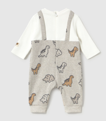 AM Kids - Tutina salopette jacquard