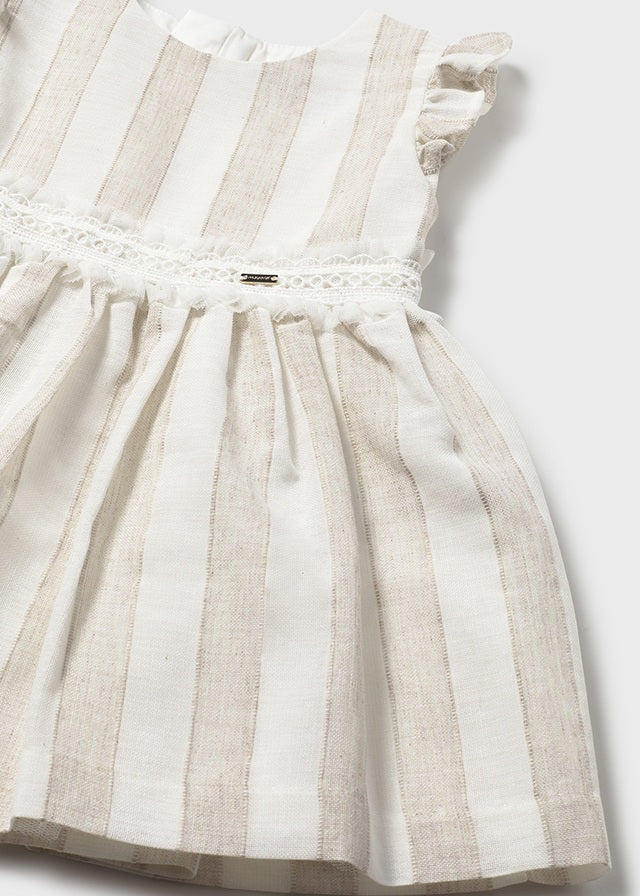 AM Kids - Vestitino a righe in lino mayoral