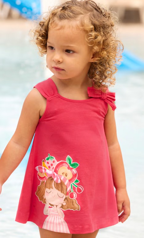 AM Kids - Vestitino con bambina mayoral