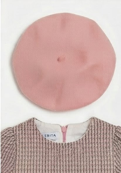 AM Kids - Vestitino con cappottino,cappello e borsetta