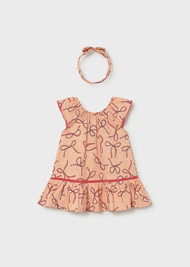AM Kids - Vestitino con fiocchi e fascia mayoral