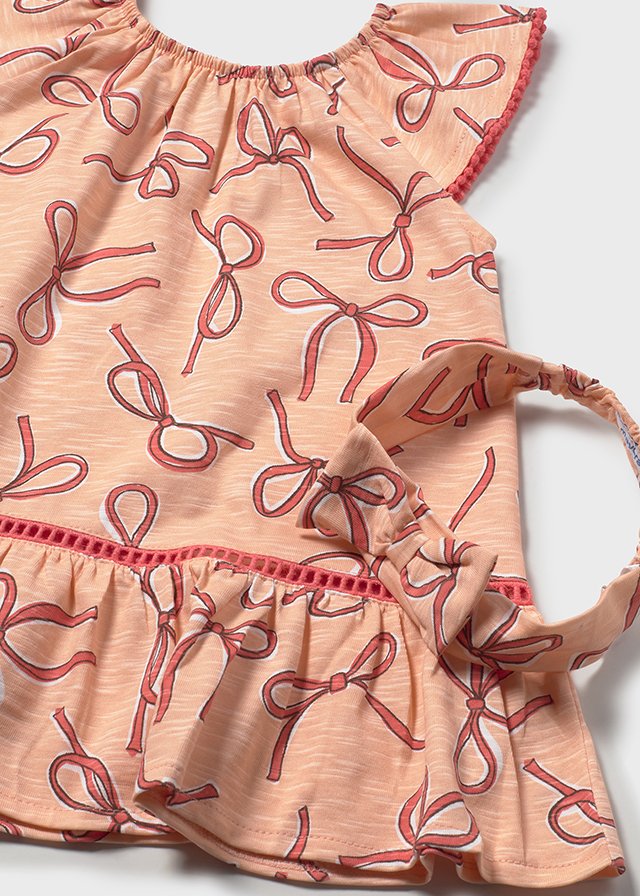 AM Kids - Vestitino con fiocchi e fascia mayoral