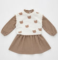 AM Kids - Vestitino con gilet