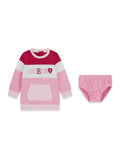 AM Kids - Vestitino con manica lunga e mutandina guess