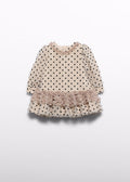 AM Kids - Vestitino in tulle a pois