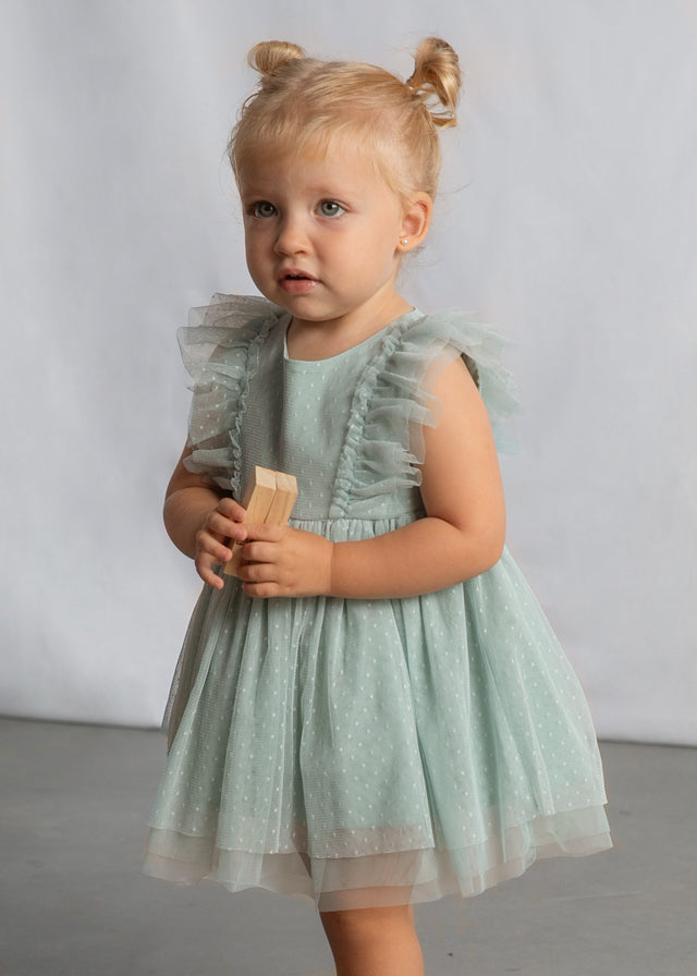 AM Kids - Vestitino in tulle con fascia
