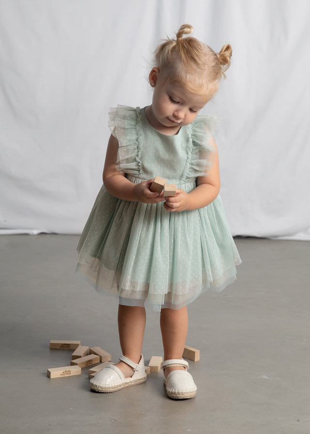 AM Kids - Vestitino in tulle con fascia