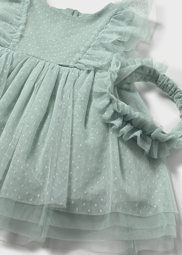 AM Kids - Vestitino in tulle con fascia