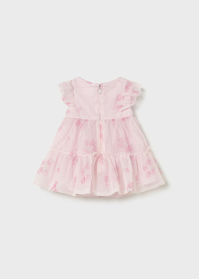 AM Kids - Vestitino in tulle con fiori