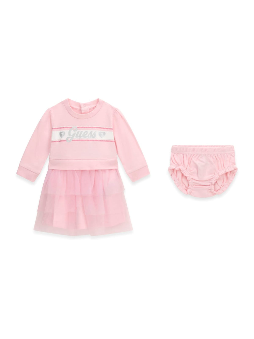 AM Kids - Vestitino manica con tulle guess