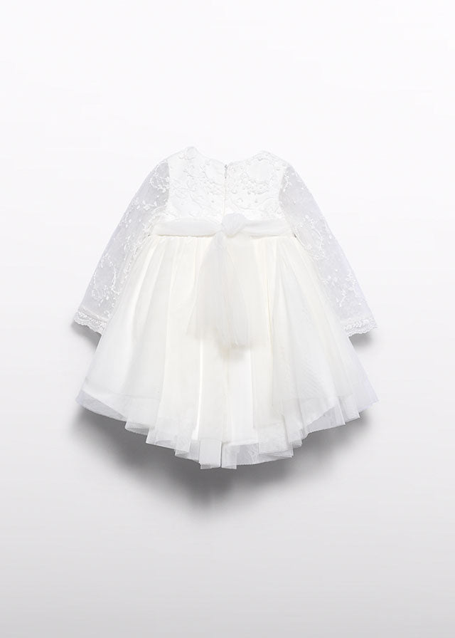 AM Kids - Vestitino ricamato con fiore
