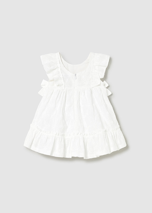 AM Kids - Vestitino ricamato con fiori