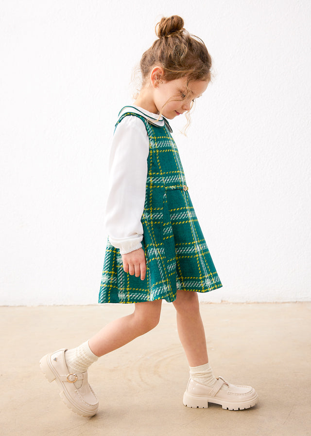 AM Kids - Vestitino smanicato con camicia