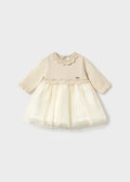 AM Kids - Vestitino tricot e tulle