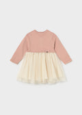 AM Kids - Vestitino tricot e tulle