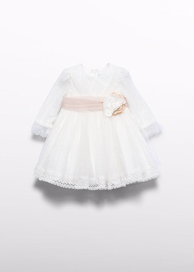AM Kids - Vestitino tulle plissettato