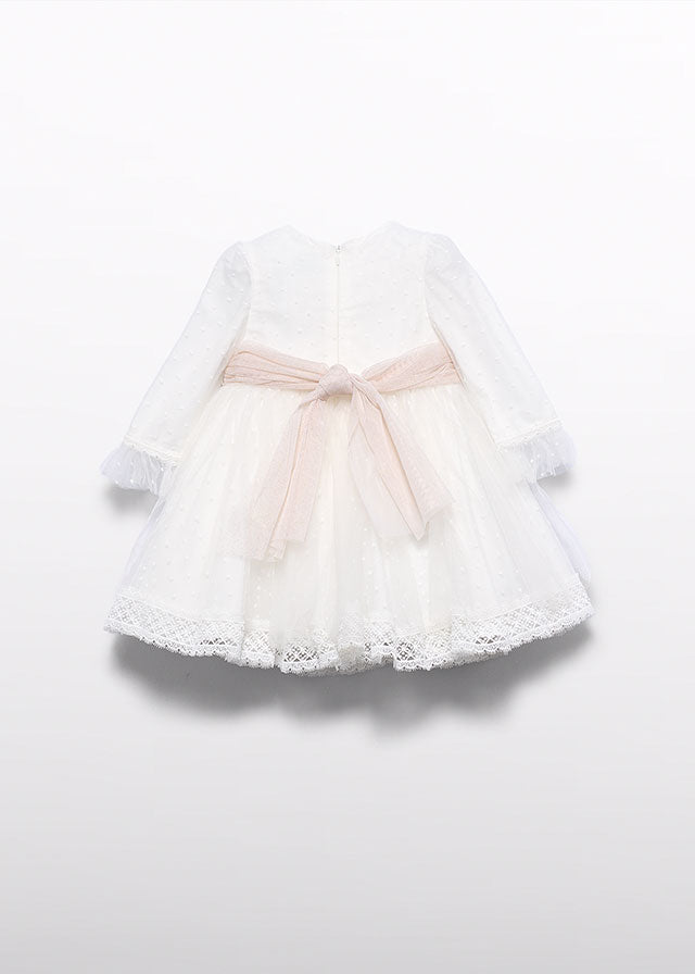 AM Kids - Vestitino tulle plissettato