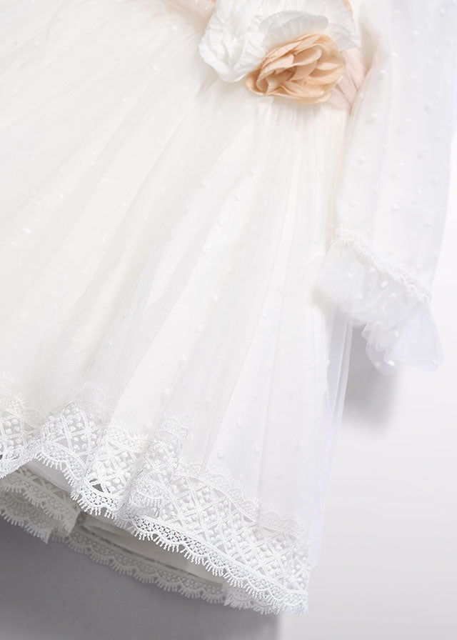 AM Kids - Vestitino tulle plissettato
