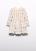 AM Kids - Vestitino tweed quadri