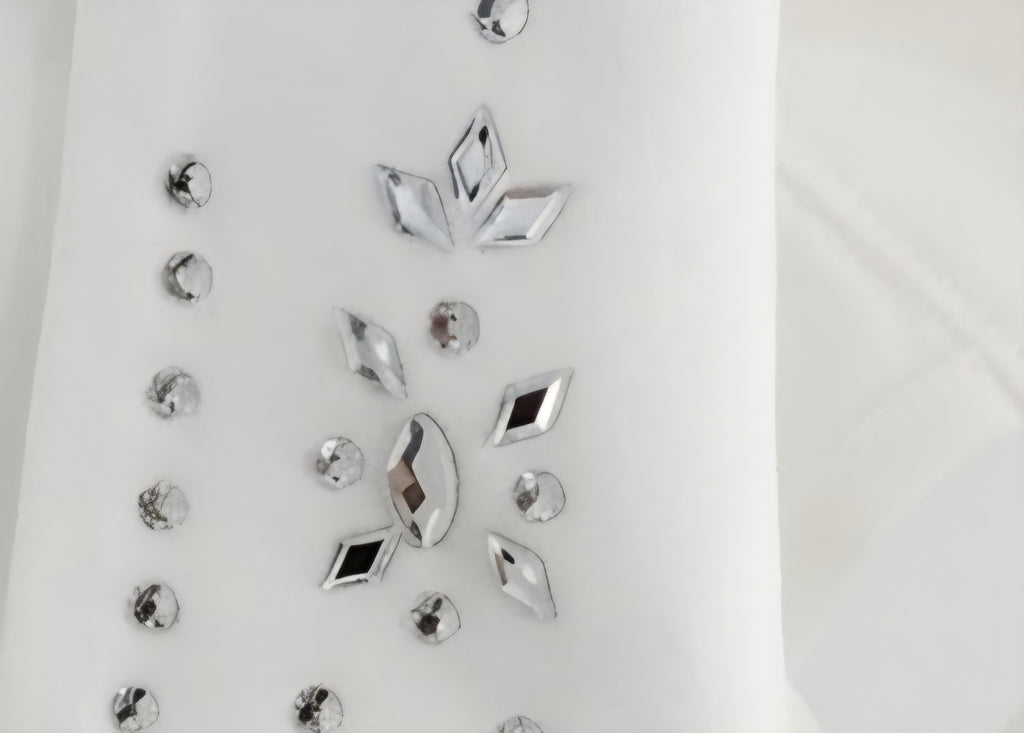 AM Kids - camicia di cotone con colletto in strass e pipillon in raso