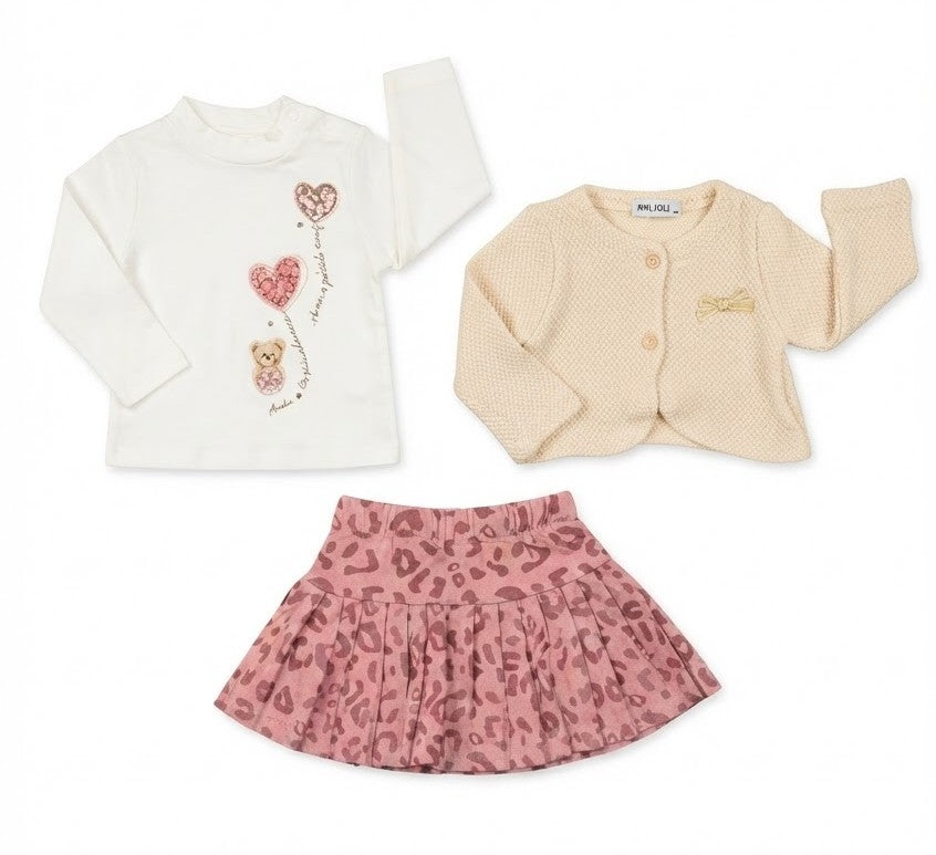 AM Kids - completo 3 pezzi neonata