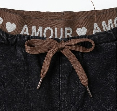 AM Kids - jeans a palazzo con molla