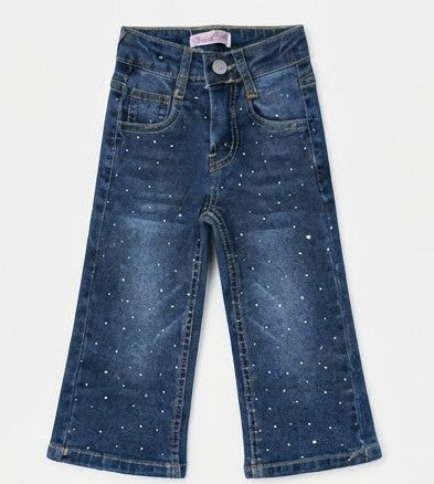AM Kids - jeans con brillantini neonata