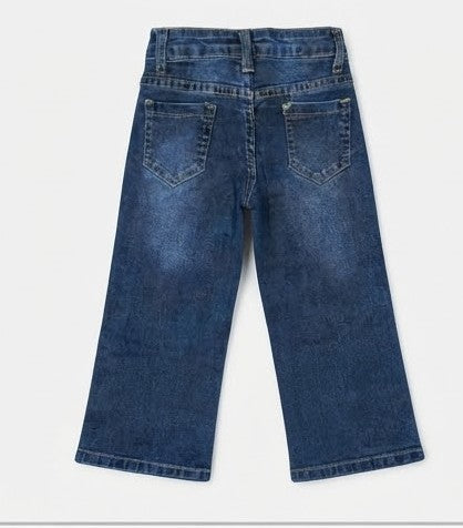 AM Kids - jeans con brillantini neonata