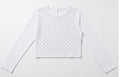 AM Kids - maglia glitterata manica lunga