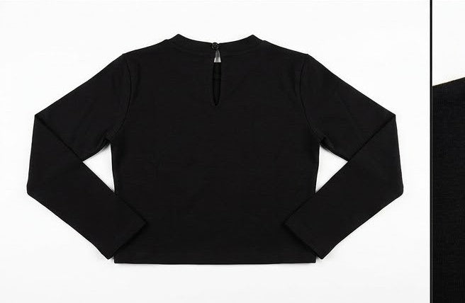 AM Kids - maglia glitterata manica lunga