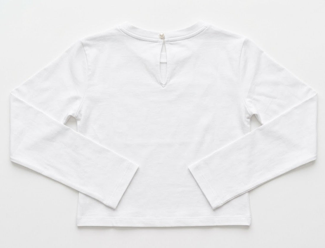 AM Kids - maglia glitterata manica lunga