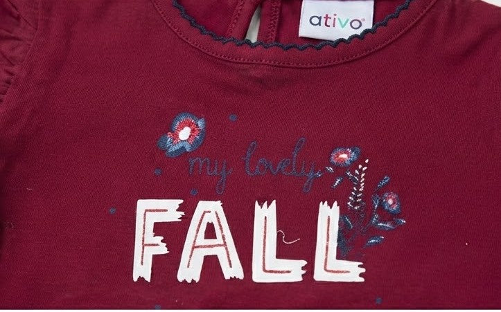 AM Kids - maglietta caldo cotone manica lunga