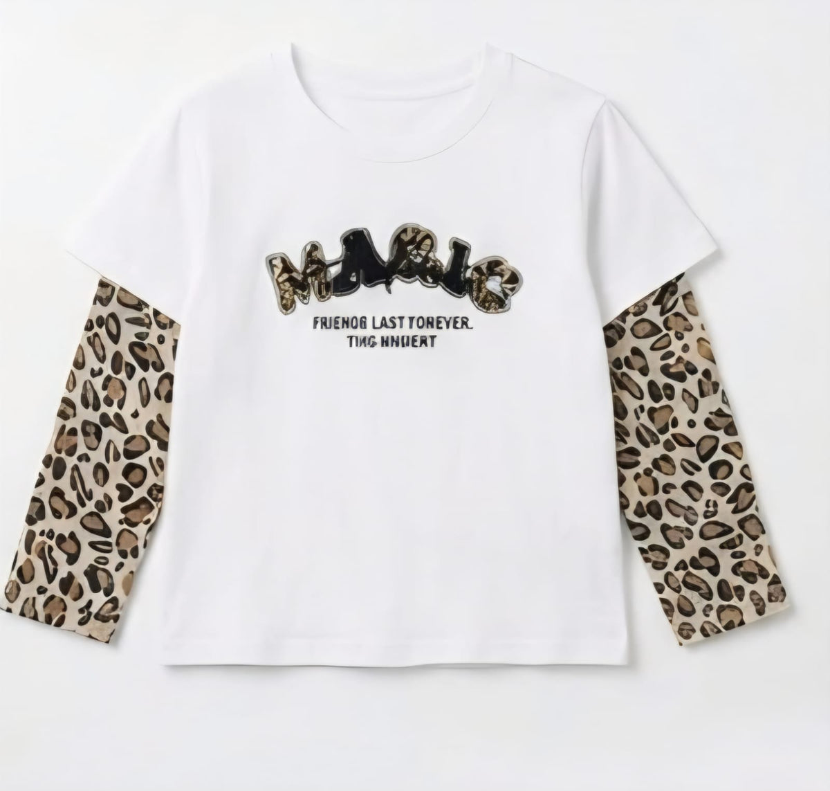 AM Kids - maglietta manica linga bambina