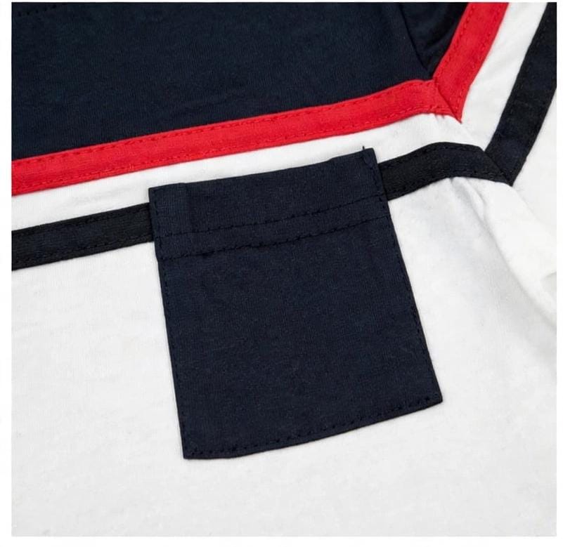 AM Kids - maglietta manica lunga bambino bicolore