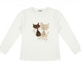 AM Kids - maglietta manica lunga caldo cotone bambina