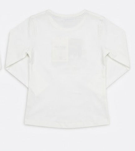 AM Kids - maglietta manica lunga caldo cotone bambina