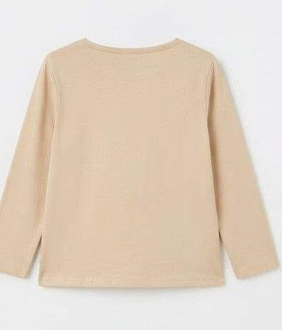 AM Kids - maglietta manica lunga caldo cotone bambina