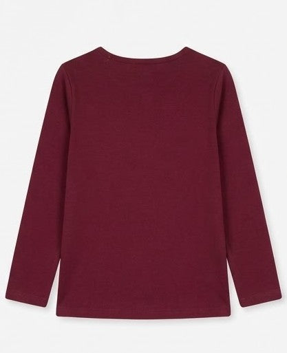 AM Kids - maglietta manica lunga caldo cotone bambina