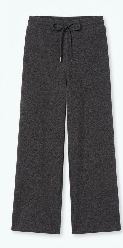 AM Kids - pantalone con elastico gamba larga bambina