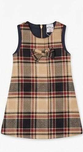 AM Kids - vestitino scozzese neonata